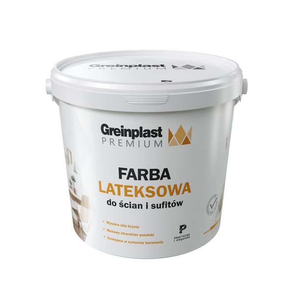 Greinplast Farba Lateksowa Premium Biała